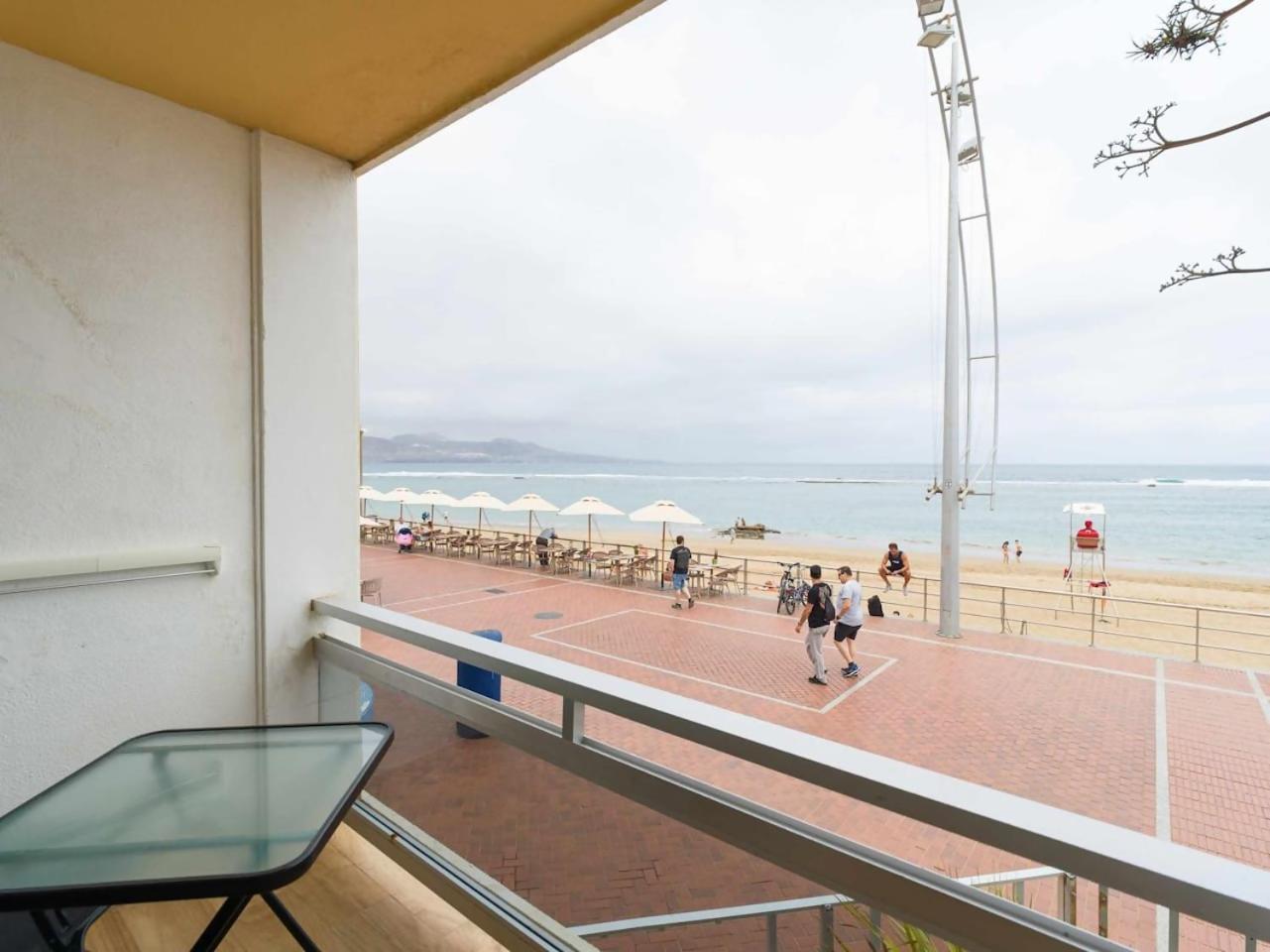 Ferienwohnung Marsin Playa Terrace Sea Front View Las Palmas / Gran Canaria Exterior foto